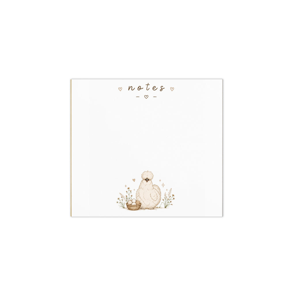Krazy Chicken Mama Cozy Hen Notes Pad - Krazychickenmama